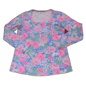 Lilly Pulitzer Long Sleeve Top Women's Size Medium